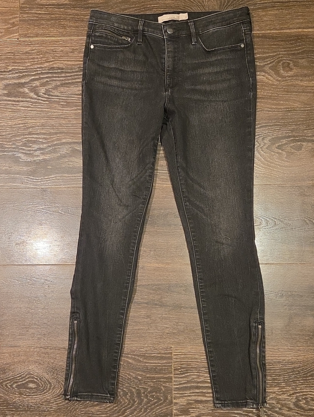 ❤️ ATHLETA SKULPTEK SKINNY ZIP HEM JEANS, 10 (25)